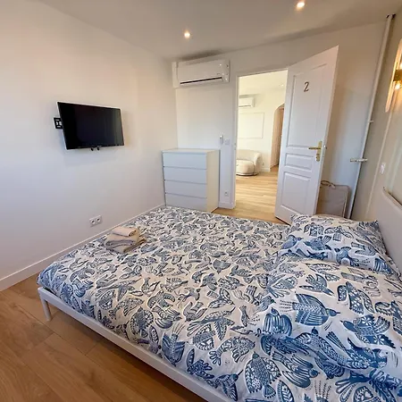 Ouest Privees Modernes Tv Wifi Bureau En Colocation ניס
