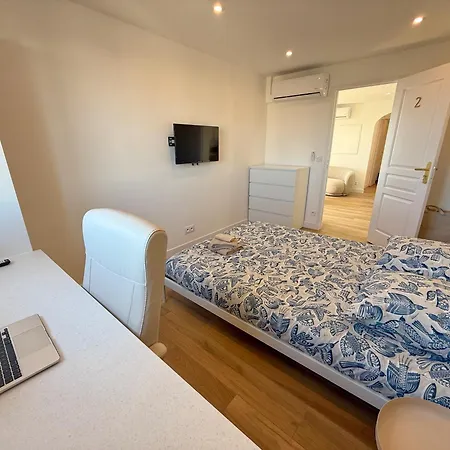 Ouest Privees Modernes Tv Wifi Bureau En Colocation בית אירוח