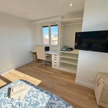 Ouest Privees Modernes Tv Wifi Bureau En Colocation * Nice