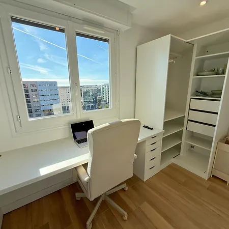 Ouest Privees Modernes Tv Wifi Bureau En Colocation Nice