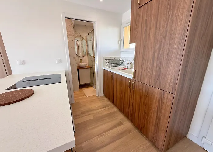 Ouest Privees Modernes Tv Wifi Bureau * Nizza